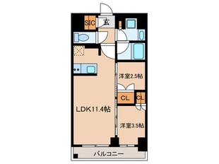 J.GRAN Court 品川西大井EASTの物件間取画像